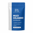 Bolsa de multicolágeno Superblend sabor chocolate de HIMAGOLD, 240 gramos