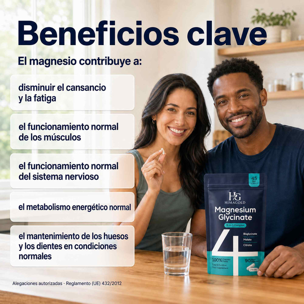 Funciones del magnesio: cansancio y fatiga, músculos, sistema nervioso, metabolismo energético, huesos y dientes