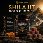 HimaGold™ Shilajit Energy Gummies Energía Natural, Enfoque y Vitalidad Diaria