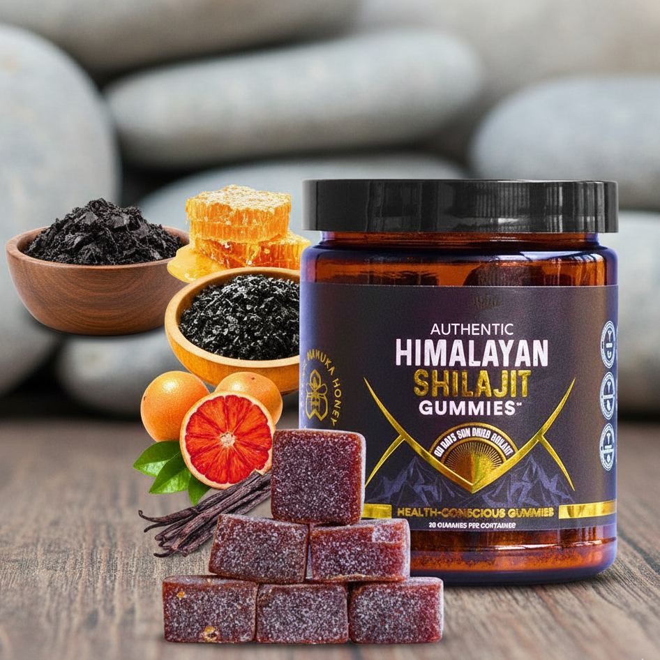 HimaGold™ Shilajit Gummies   Energía y Vitalidad Natural
