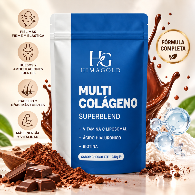 Multicolágeno Superblend · Sabor Chocolate